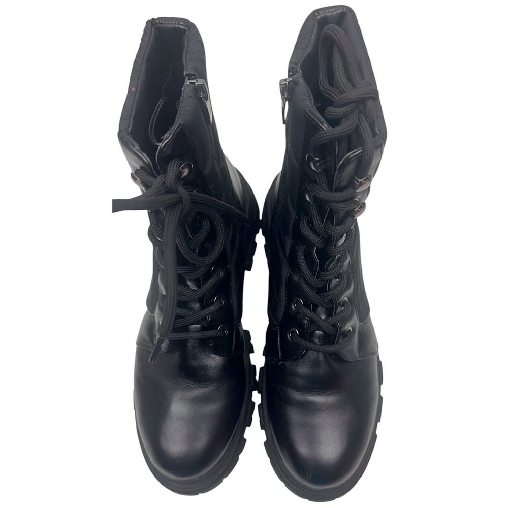 MARC FISHER  Adie 2 Black, Lace Up, Combat Boot, Women / Size‎ 9.5 [154 0621] - Picture 8 of 13
